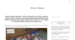 Desktop Screenshot of decoritdarling.info