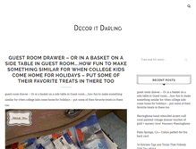 Tablet Screenshot of decoritdarling.info
